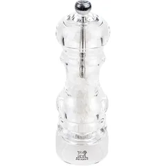 Мельница для соли «Нэнси» металлический механизм акрил D=55,H=180мм прозр.,металлич.