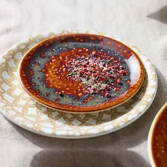 Тарелка «Везувиус Амбер» мелкая фарфор D=202,H=15мм амбер, изображение 3