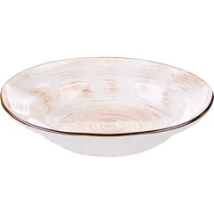 Тарелка глубокая «Пастораль» фарфор D=23,H=5см оранжев., изображение 2