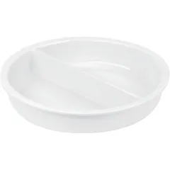 Gastronorm container round  porcelain  D=330, H=57mm  white