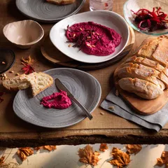 Салатник «Скейп» фарфор 0,87л ,H=55,L=280,B=245мм белый, изображение 4