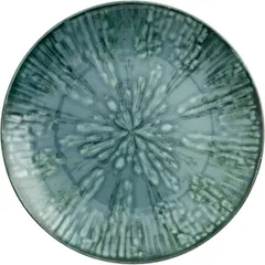 Plate “Fusion Blue&Gray”  porcelain  D=20cm  blue.