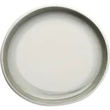 Тарелка «Айсио» с высоким бортом фарфор ,H=28,L=202,B=187мм белый,серый