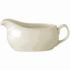 Sauce boat “Ivory Monte Carlo”  porcelain  127 ml , H=55, L=140, B=60mm  ivory