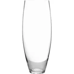 Flower vase glass D=17,H=50cm clear.