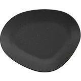 Тарелка «Гэлэкси» ассиметричная фарфор D=350,H=39мм граф.,матовый