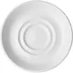 Блюдце «Симплисити» фарфор D=115/40,H=14мм белый