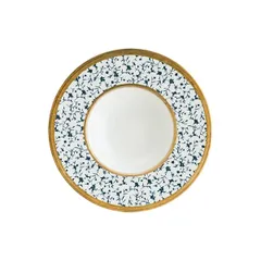 Тарелка для пасты «Калиф» фарфор 400мл D=28см белый,синий