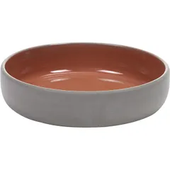 Салатник «Даск» керамика D=145,H=30мм серый,красный