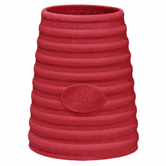 Чехол для сифона термостойкий 1л[3шт] резина ,H=66,L=45,B=35мм красный