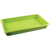 Гастроемкость GN 1/1 без крышки полипроп. ,H=65,L=530,B=325мм зелен.