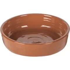 Кеци средний керамика 450мл D=160,H=45мм коричнев.