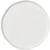 Plate “Eggshell” porcelain D=23,H=2cm white