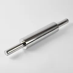 Скалка сталь нерж. D=63,L=469/250мм металлич.