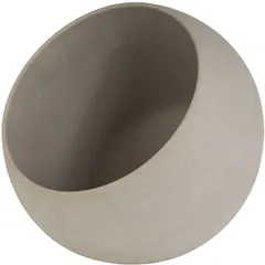 Емкость фуршетная «Мун» с откидной крышкой пластик 0,8л D=19,H=17,5см серый