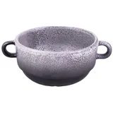 Чашка бульонная «Млечный путь» фарфор 300мл D=115,H=55мм черный,серый