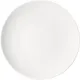Тарелка «Опшенс» мелкая фарфор D=24см белый