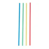 Трубочки со сгибом в индивидуальной упаковке[250шт] полипроп. D=5,L=210мм разноцветн.