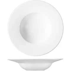 Pasta plate “C-Class”  porcelain 0.55l D=290/165,H=63mm white