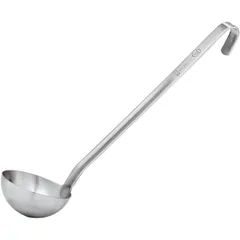 Ladle stainless steel 120ml D=80,H=35,L=420mm metal.