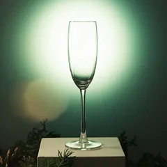 Бокал-флюте «Плаза» стекло 200мл D=66,H=230мм прозр., изображение 3