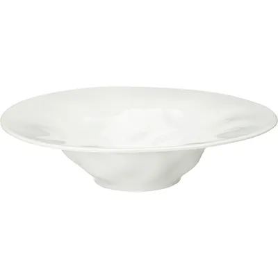 Тарелка для пасты «Фламенко» фарфор 0,5л D=27см белый, изображение 4
