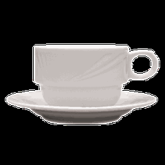 Чашка чайная «Аркадия» фарфор 180мл D=75,H=65,B=110мм белый