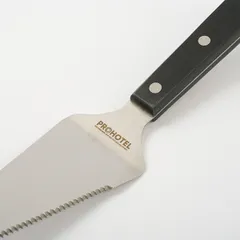 Лопатка кондитерская для торта сталь нерж.,полиоксиметилен ,H=1,2,L=255,B=60мм металлич.,черный, изображение 2