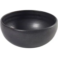 Salad bowl “Pure” ceramics D=175,H=80mm black