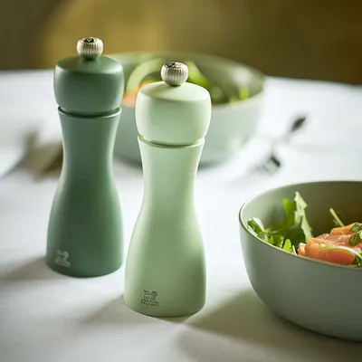 Набор мельниц для специй «Таити»[2шт] бук,сталь нерж. D=52,H=150мм изумруд.,салатов., Цвет: Изумрудный, изображение 11