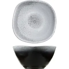 Салатник «Млечный путь» фарфор 0,6л D=15см черный,серый, изображение 3