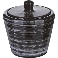 Sugar bowl with lid “Marengo” ceramics 200ml