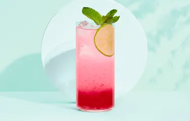 Лимонад Мохито с клубникой