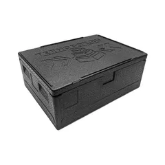 Термоконтейнер «Про» до 80 кг полипроп. 84л ,H=32,L=80,B=60см черный