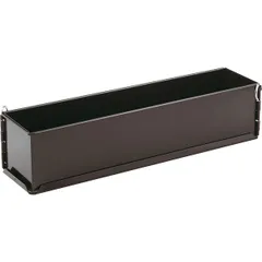 Bread pan removable bottom  steel, anti-stick coating , H=80, L=355, B=90mm  black