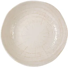 Salad bowl “Kayla Paradiso”  porcelain  450 ml  D=20 cm  white, beige.