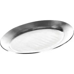 Блюдо овальное алюмин. ,H=2,L=28,B=20см металлич., изображение 2