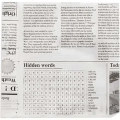 Конус для картофеля фри набор черно-белый[1000шт] бумага ,L=17,B=17см