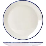Тарелка «Блю Дэппл» пирожковая фарфор D=153,H=12мм белый,синий