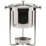 Food warmer  stainless steel  metal.