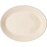Блюдо «Айвори» овальное фарфор ,H=20,L=280,B=215мм слон.кость