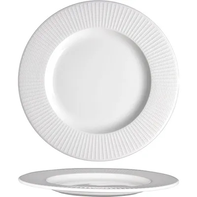 Тарелка «Виллоу» пирожковая фарфор D=15,8см белый, Диаметр (мм): 158