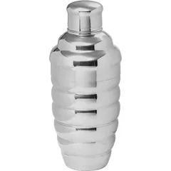 Шейкер европейский «Бомбер» сталь нерж. 0,5л ,H=210,B=95мм серебрист.