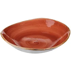 Deep plate “Craft Terracotta”  porcelain  0.5 l , H=35, L=210mm  terracotta