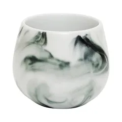 Чашка кофейная «Брюверс Нутти» фарфор 150мл D=6,H=6см черный,белый