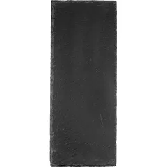 Блюдо для подачи сланец натур. ,H=5,L=300,B=120мм черный,матовый