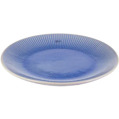 Тарелка «Сантьяго Блю» керамика D=25,H=3см голуб., изображение 2