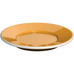 Saucer “Bond”  porcelain  D=14cm  yellow.