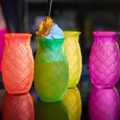 Стакан для коктейлей «Ананас» цвета в ассортименте стекло 0,53л D=8,H=14см, изображение 4