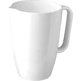 Кувшин пластик 2л ,H=21,L=19,7см белый